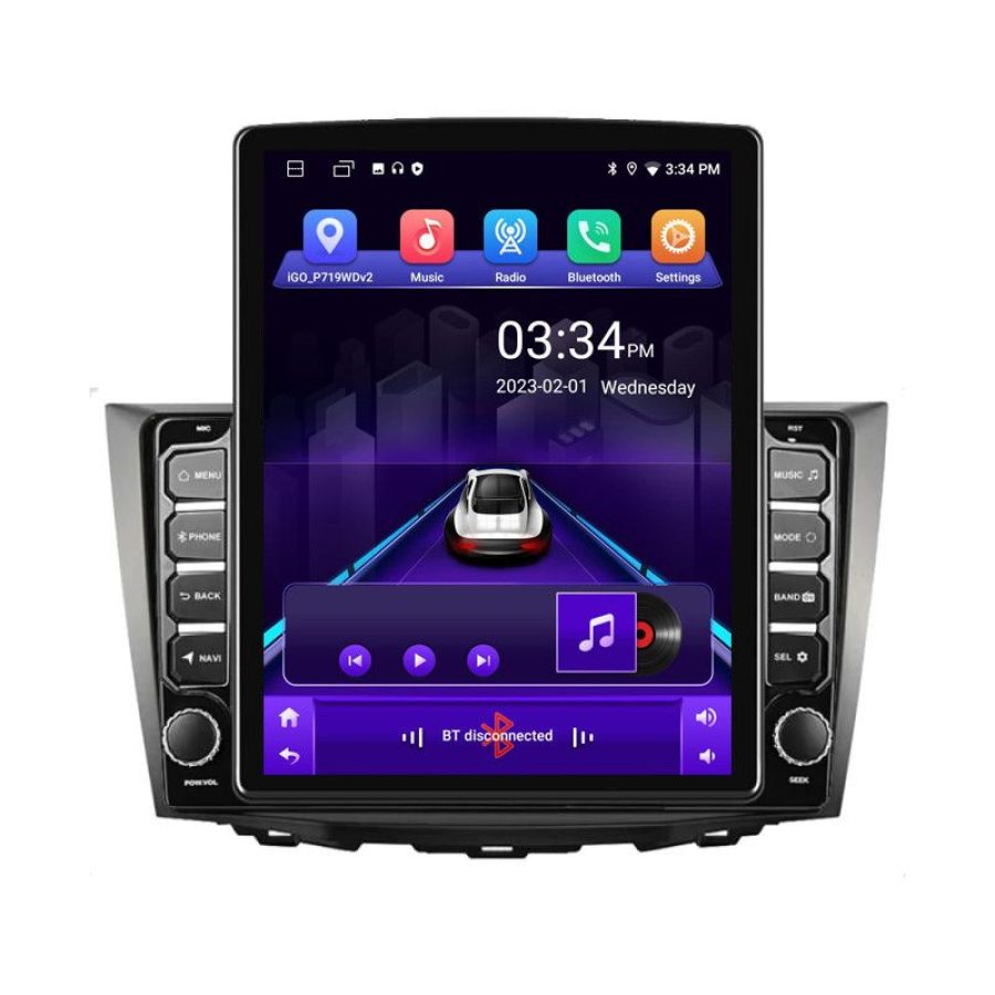 Navigatie Suzuki Kizashi 2009-2015 K-kizashi ecran tip TESLA 9.7" cu Android Radio Bluetooth Internet GPS WIFI 2+32 DS - imagine 2