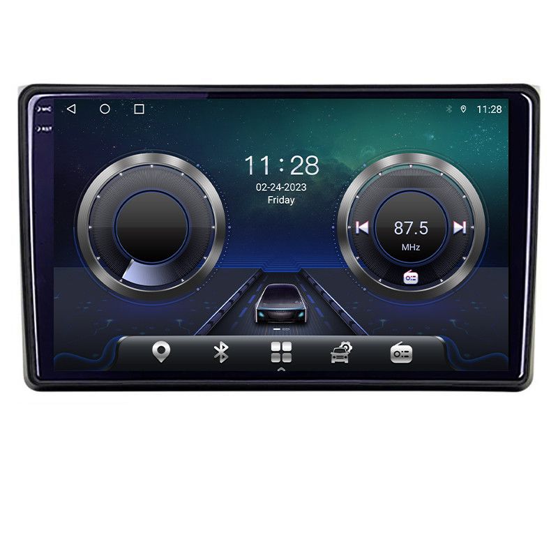 Navigatie Audi A4 B6 C-050 Android Octa Core Ecran 2K QLED GPS 4G 4+32GB 360 KIT-050+EDT-E409-2K - imagine 2
