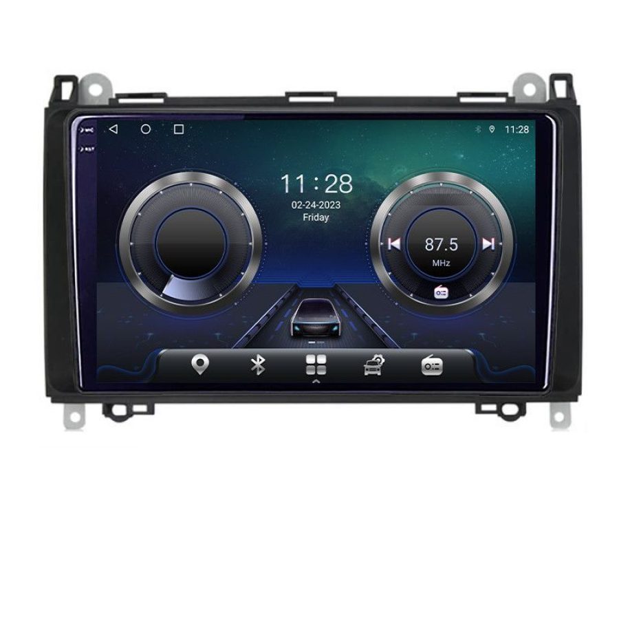 Navigatie Mercedes VW C-068 Android Octa Core Ecran 2K QLED GPS 4G 4+32GB 360 KIT-068+EDT-E409-2K - imagine 2