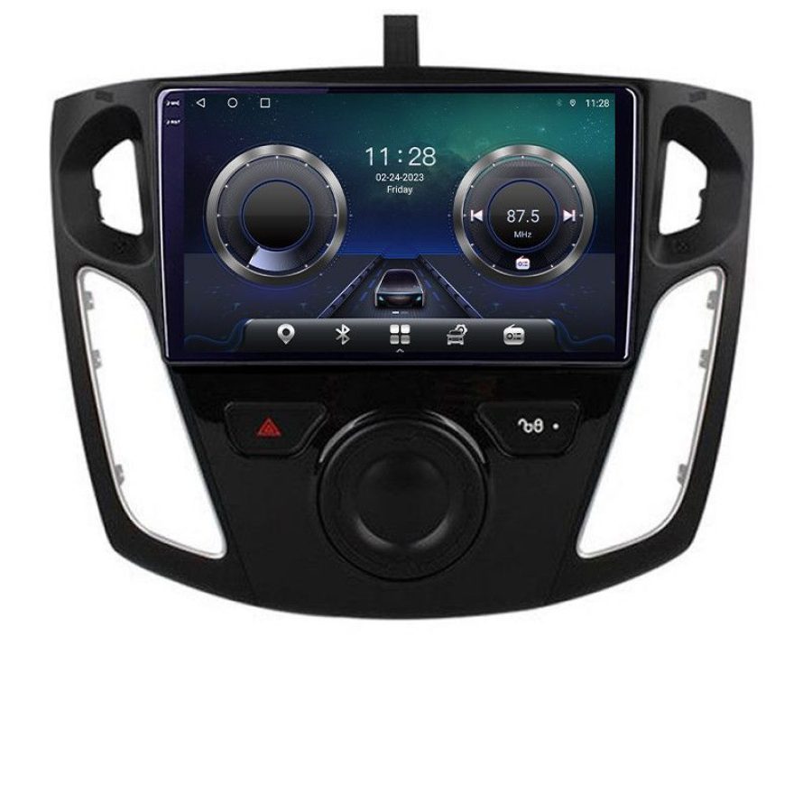 Navigatie Ford Focus C-150 Android Octa Core Ecran 2K QLED GPS 4G 4+32GB 360 KIT-150+EDT-E409-2K - imagine 2
