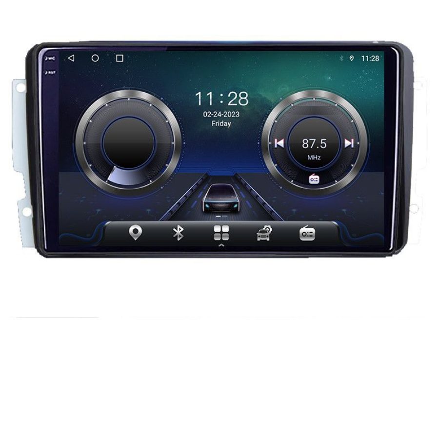 Navigatie Mercedes C 2001-2004 Vito Viano 2004-2006 C-171 Android Octa Core Ecran 2K QLED GPS 4G 4+32GB 360 KIT-171+EDT-E409-2K - imagine 2