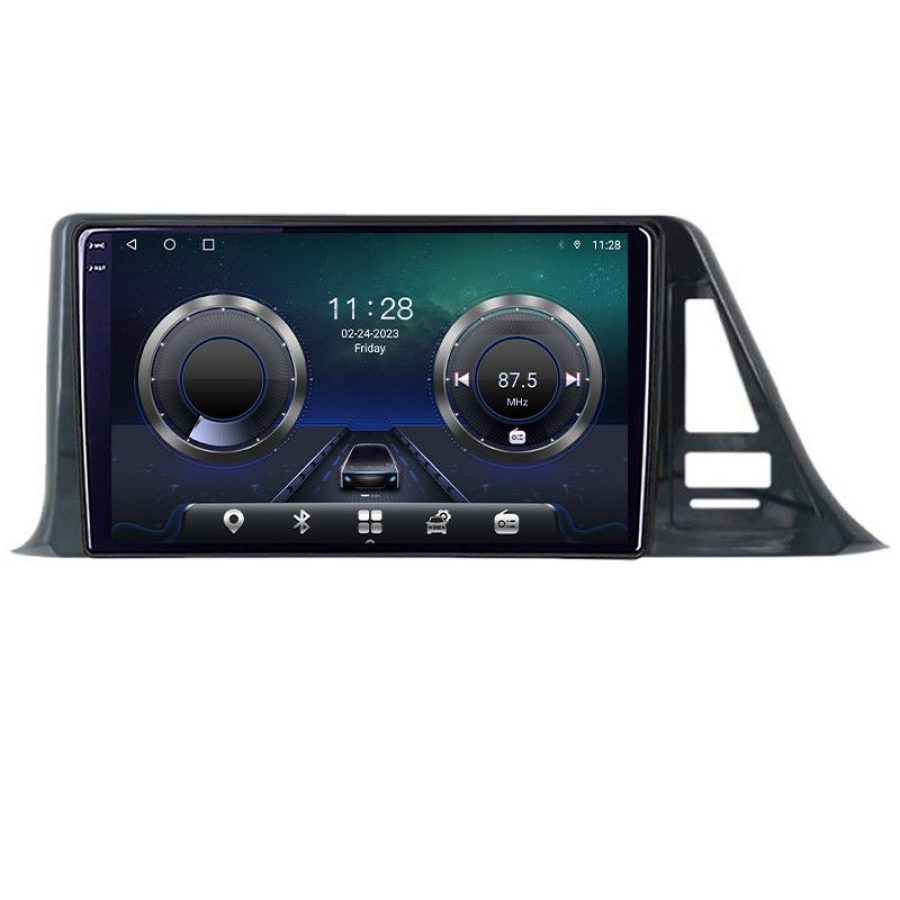 Navigatie Toyota CH-R LOW C-CH-R-A Android Octa Core Ecran 2K QLED GPS 4G 4+32GB 360 KIT-ch-r-a+EDT-E409-2K - imagine 2