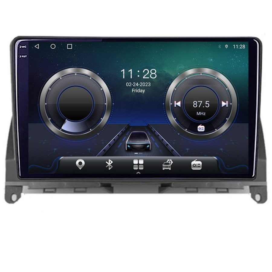 Navigatie Mercedes W204 2008-2012 C-W204 Android Octa Core Ecran 2K QLED GPS 4G 4+32GB 360 KIT-W204+EDT-E409-2K - imagine 2