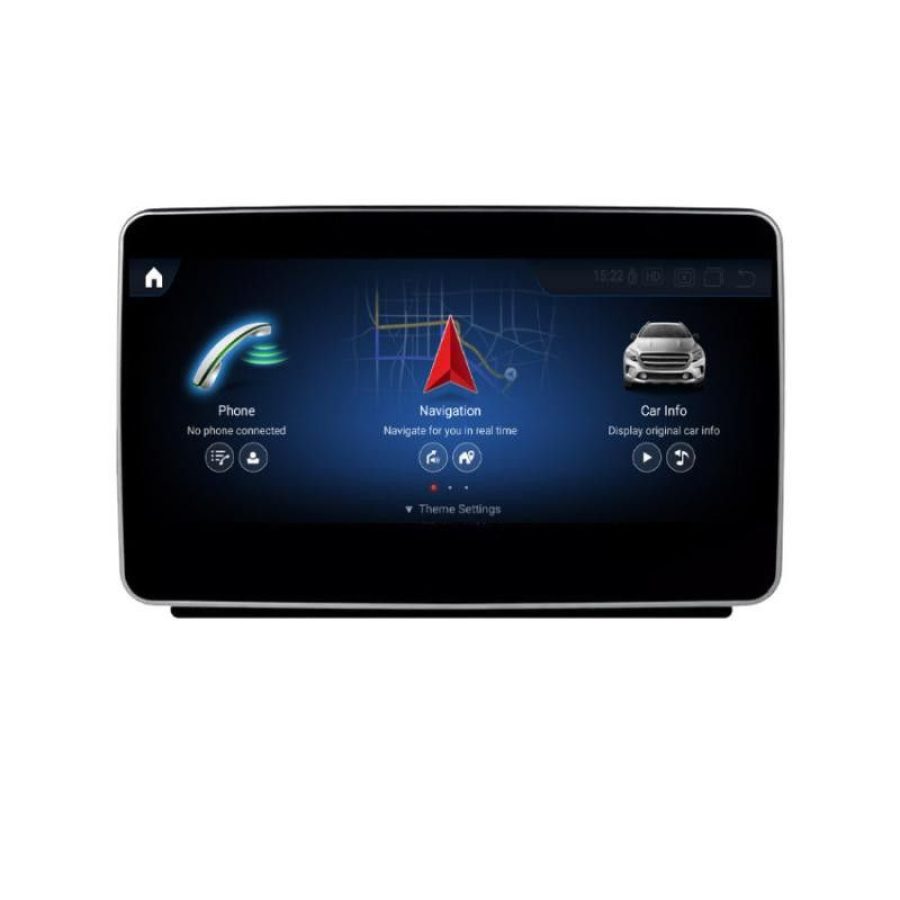 Navigatie Mercedes SLK 2015-2019 NTG5 ecran de 9" Android gps 4G 4+64 1920x720 - imagine 2