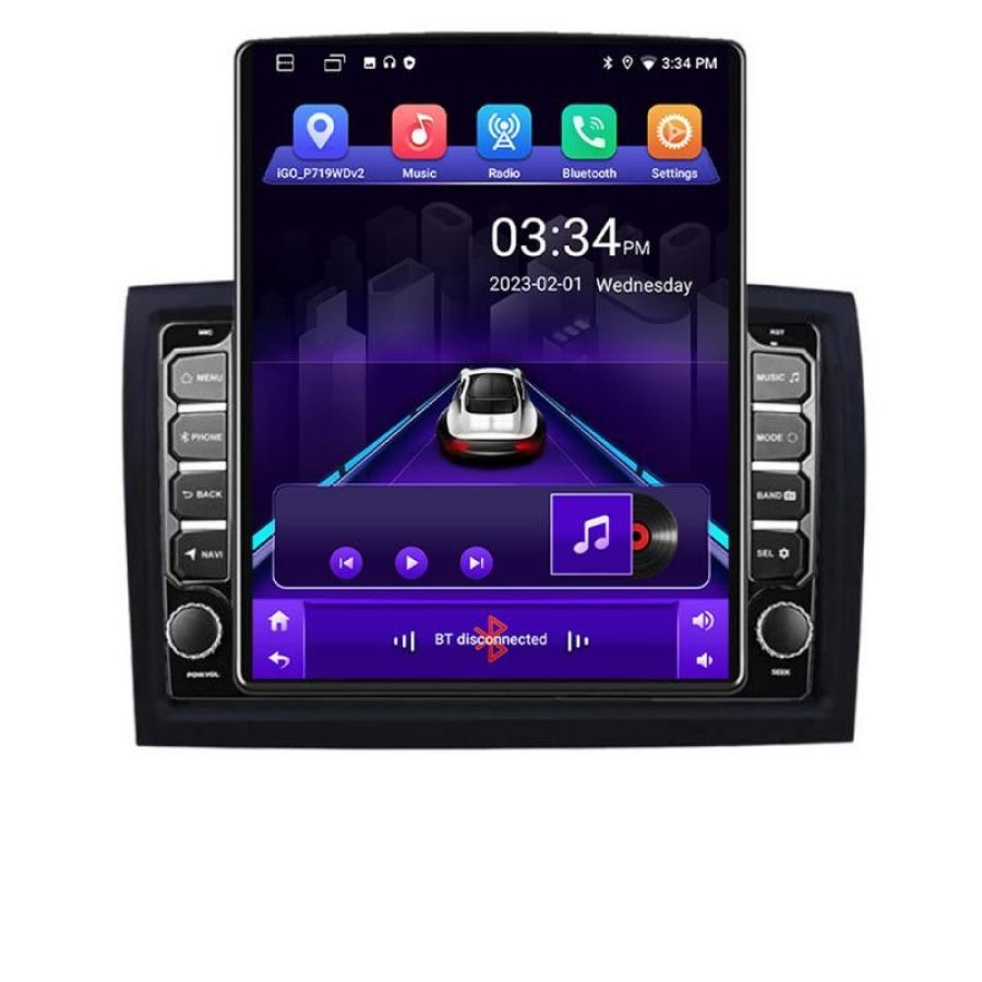 Navigatie Fiat ducato 2022- K-ducato ecran Tesla 9.7" QLED,2Gb RAM,32Gb Hdd,DSP,GPS,Bluetooth - imagine 2