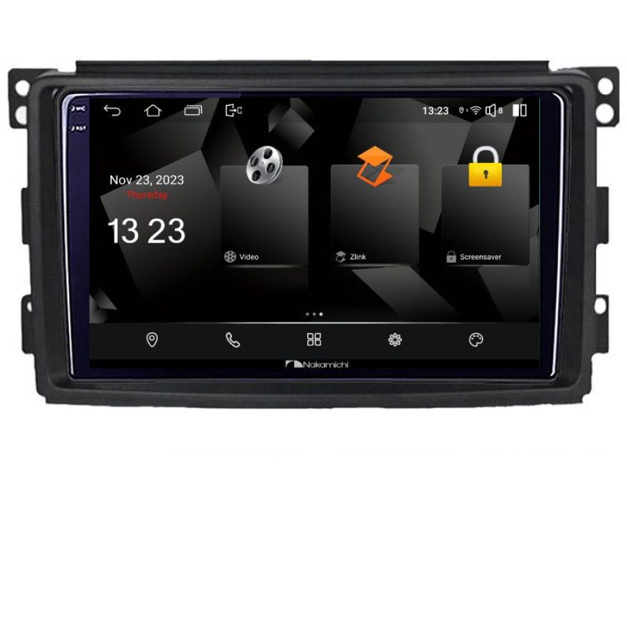 Navigatie Smart 2005-2010 5230-SMART05 Android Ecran 720P Quad Core 2+32 carplay android auto - imagine 2