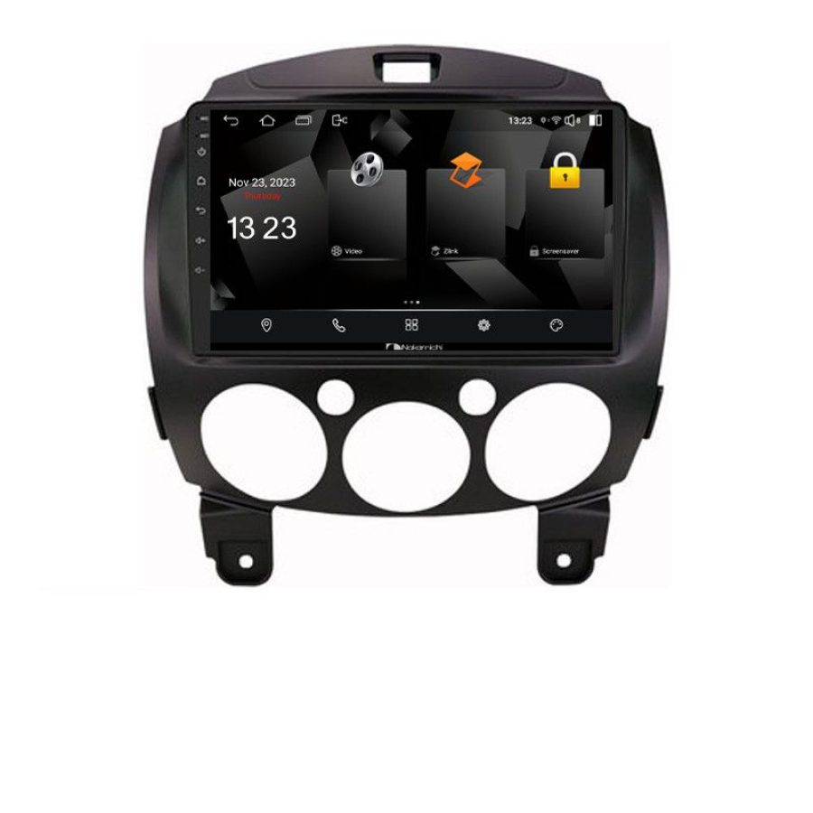 Navigatie Mazda 2 2007-2013 Android radio gps internet quad core 4+64 carplay android auto - imagine 2
