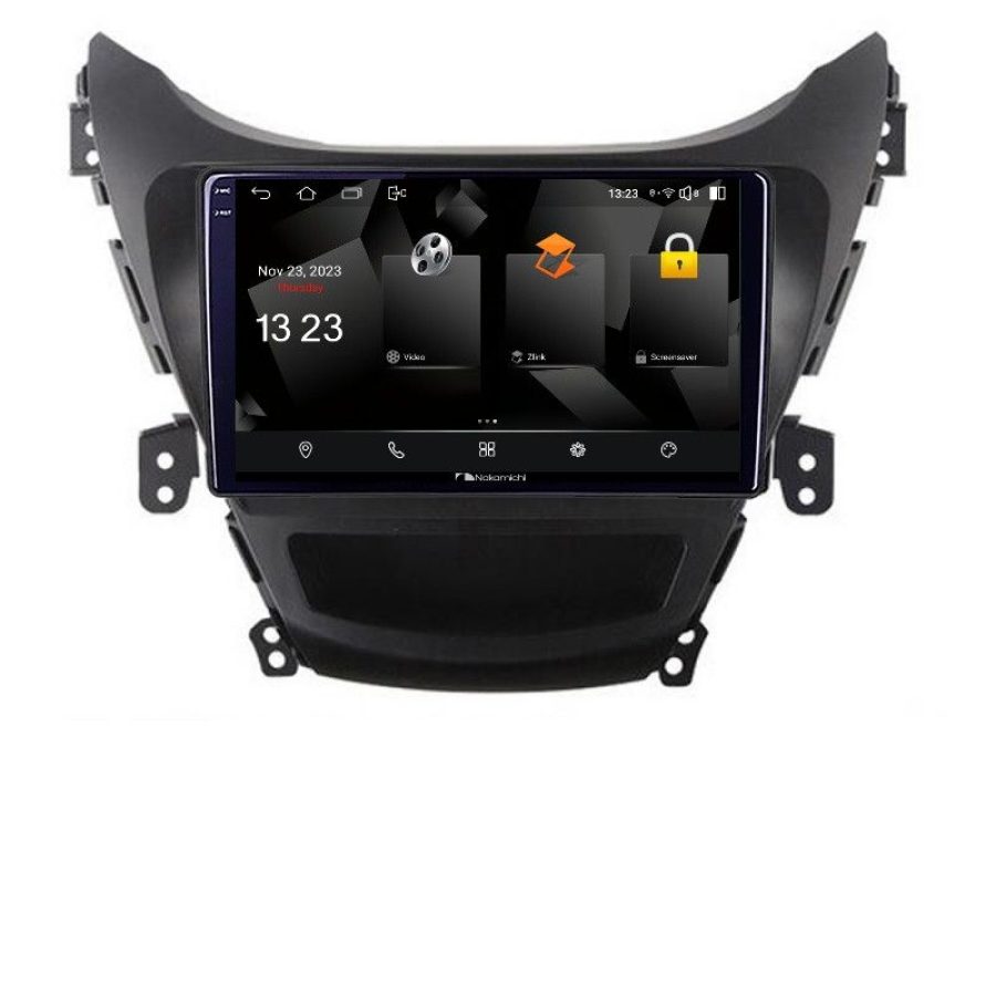 Navigatie HHyundai Elantra 2011-2013 5960Pro-092 Android Octa Core Qualcomm 2K Qled 8+128 DTS DSP 360 4G Optical - imagine 2