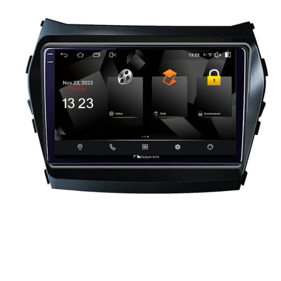 Navigatie HHyundai Santa Fe IX45 2012-2017 5960Pro-209 Android Octa Core Qualcomm 2K Qled 8+128 DTS DSP 360 4G Optical - imagine 2