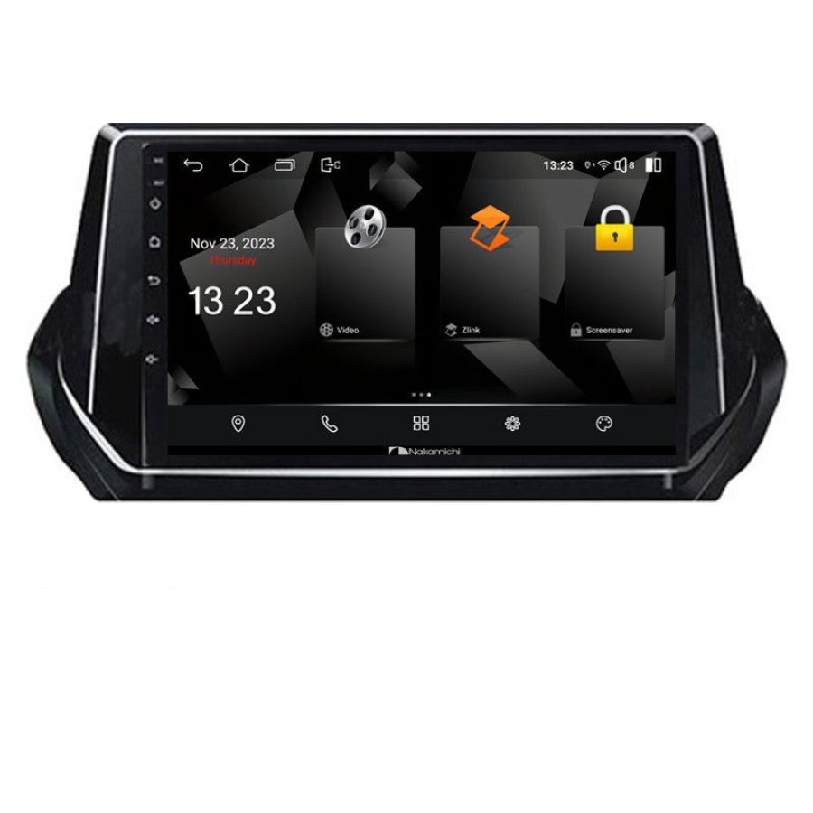 Navigatie Peugeot 2008 2020- Android radio gps internet quad core 8+128 carplay android auto - imagine 2