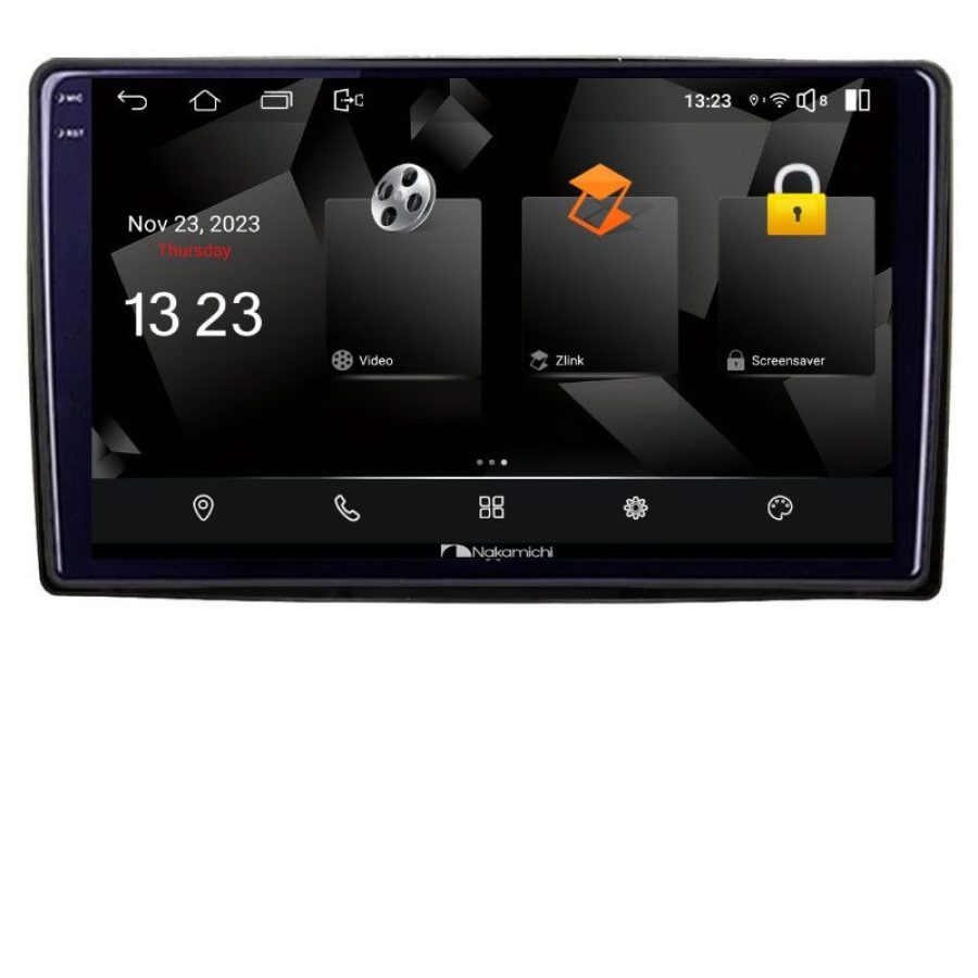 Navigatie auto cu ecran 10 inch capacitiv 2K 8GB/128GB Android12 Profesional DSP HI-RES audio output - imagine 2
