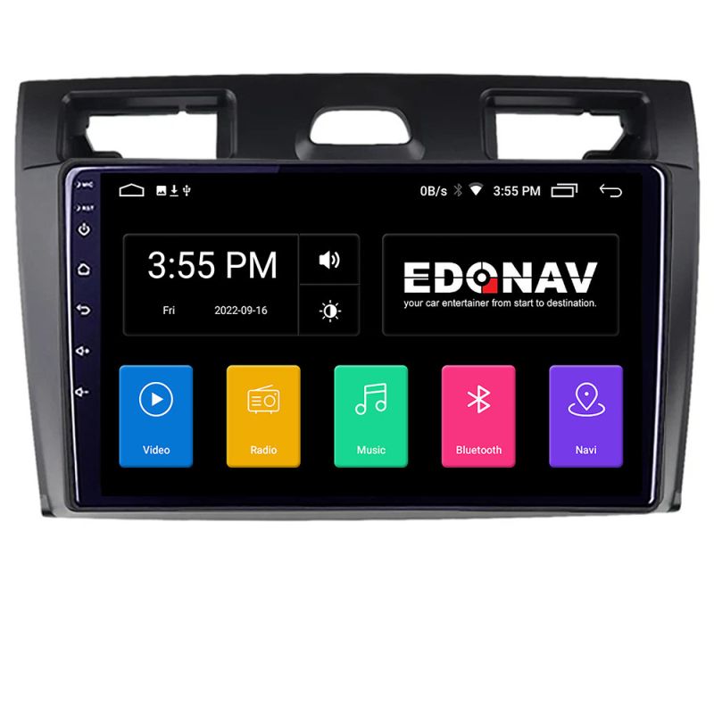 Navigatie Ford Fiesta MK5 2002-2008 Android radio gps internet 2+32 KIT-fiesta-mk5+EDT-E209 - imagine 2