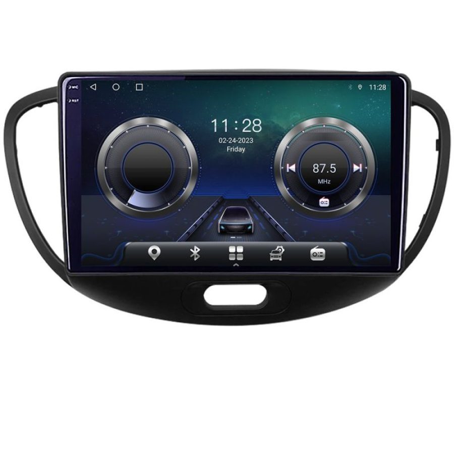 Navigatie HHyundai I10 2007-2013 Android ecran Qled 2K Octa core 4+32 KIT-i10-2007+EDT-E409-2K - imagine 2