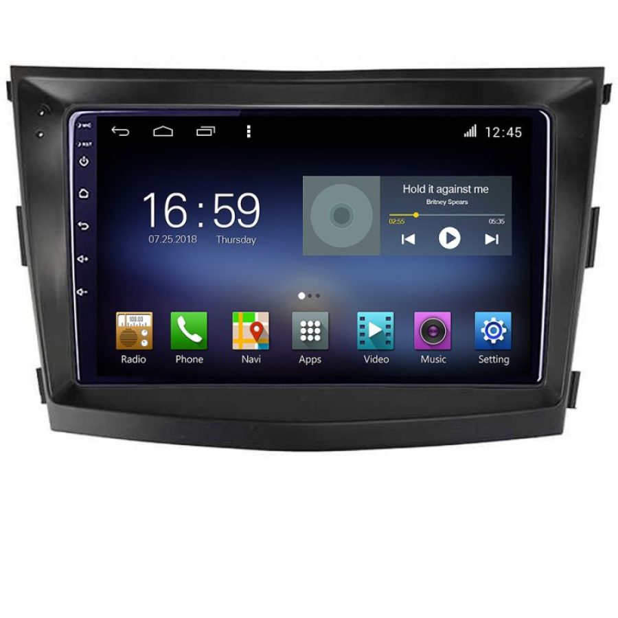 Navigatie SsangYong Tivoli 2015-2019 Android radio gps internet Octa Core 8+128 LTE kit-tivoli2015+EDT-E609 - imagine 2
