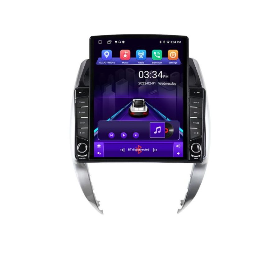 Navigatie Nisan Note 2012-2019 Android radio gps internet quad core 2+32 ecran vertical 9.7" KIT-note-2012+EDT-E708 - imagine 2