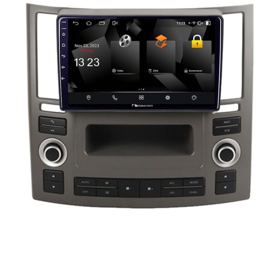 Navigatie Infiniti FX45 2007-2009 Android Ecran 720P Quad Core 2+32 carplay android auto - imagine 2