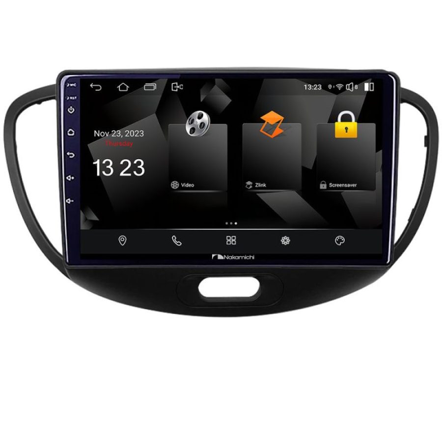 Navigatie HHyundai I10 2007-2013 Android Ecran 720P Quad Core 2+32 carplay android auto - imagine 2