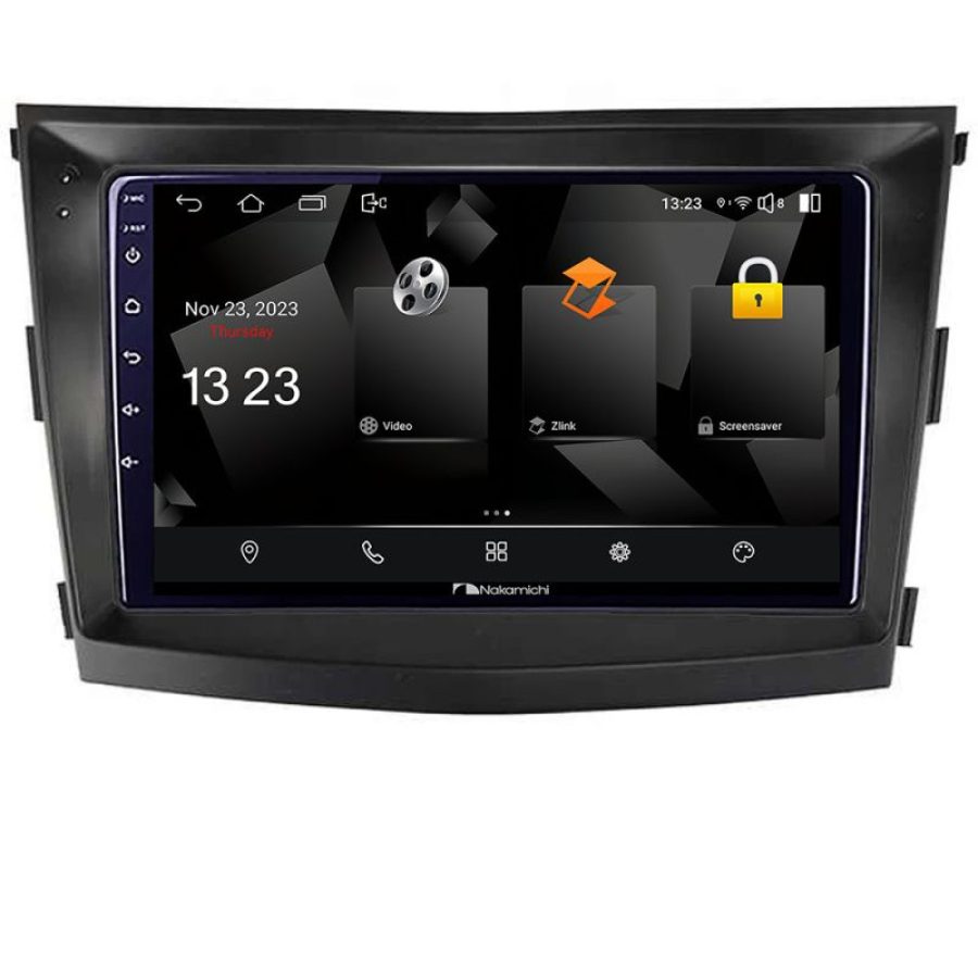 Navigatie SsangYong Tivoli 2015-2019 Android Octa Core 720p 4+64 DSP 360 camera carplay android auto - imagine 2