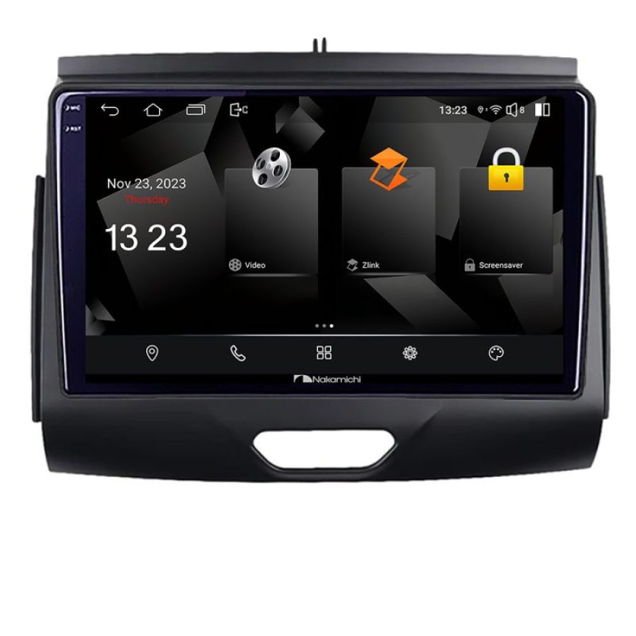 Navigatie Ford Ranger 2015- cu cd Android radio gps internet octa core 8+128 carplay android auto - imagine 2