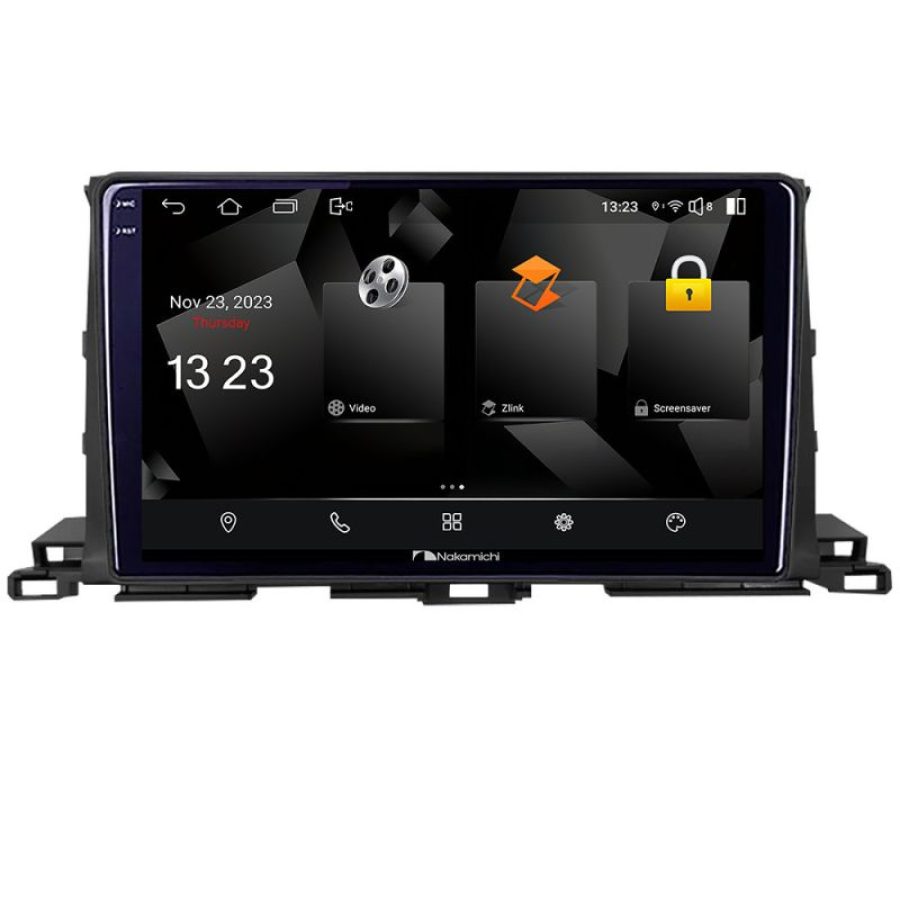 Navigatie Toyota Highlander 2013-2018 Android radio gps internet octa core 8+128 carplay android auto - imagine 2