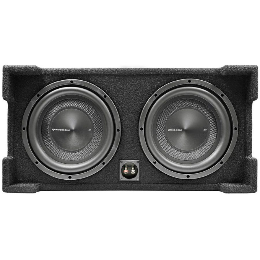 Subwoofer pasiv cu incinta Phoenix Gold ZX210PBS, 350 watts rms, 2 ohm - imagine 6
