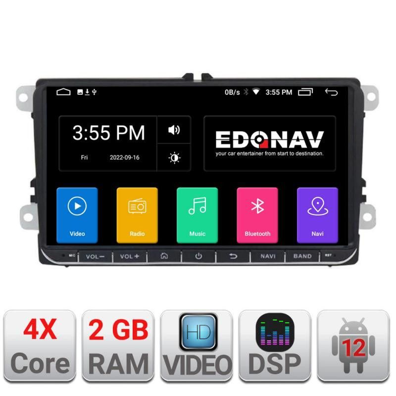 Navigatie Seat 2005-2013 2+32Gb Android GPS USB Bluetooth VW Skoda Seat v1 - imagine 2