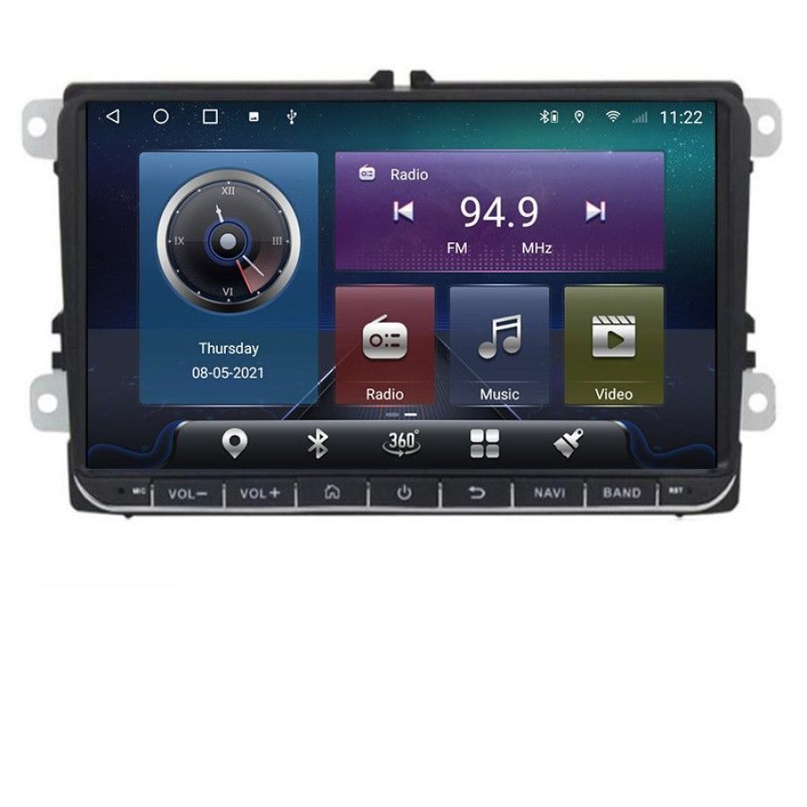 Navigatie VW Skoda Seat QLED,Octacore,4 Gb RAM,32 Gb Hdd,360,4G,DSP,GPS,Bluetooth EDT-E505V2 v1 - imagine 2