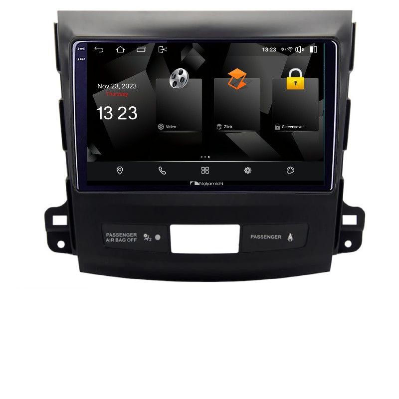 Navigatie Mitsubishi Outlander 2010 5230-056 Android Ecran 720P Quad Core 2+32 carplay android auto v2 - imagine 2