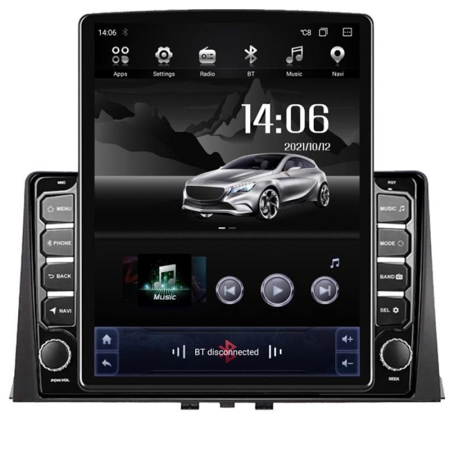 Navigatie Citroen Berlingo 2019-2021 H-berlingo18 ecran tip TESLA 9.7" cu Android Radio Bluetooth Internet GPS WIFI 4+32GB v1 - imagine 2