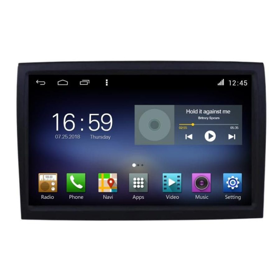 Navigatie Fiat ducato 2006- F-ducato Octa Core cu Android Radio Bluetooth Internet GPS WIFI DSP 8+128GB 4G v2 - imagine 2