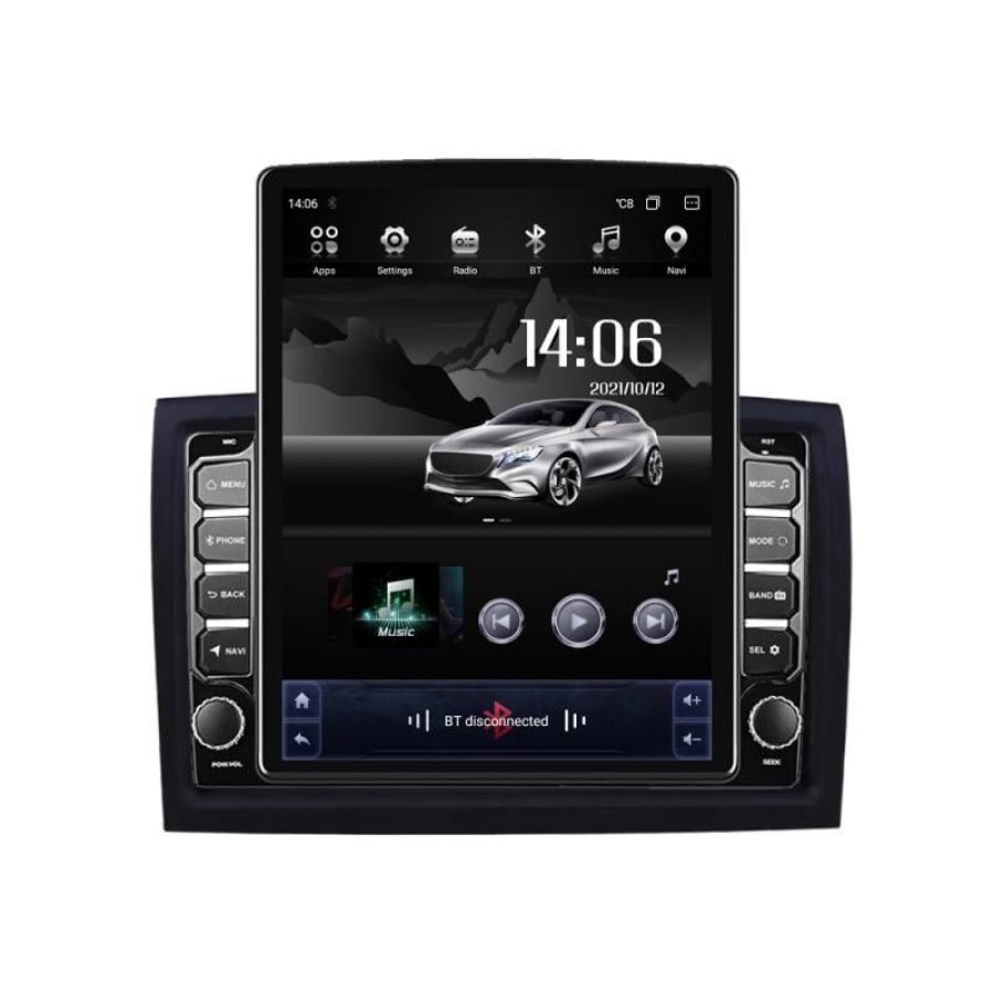 Navigatie Fiat ducato 2006- G-ducato ecran tip TESLA 9.7" cu Android Radio Bluetooth Internet GPS WIFI 4+32GB DSP 4G O v2 - imagine 2