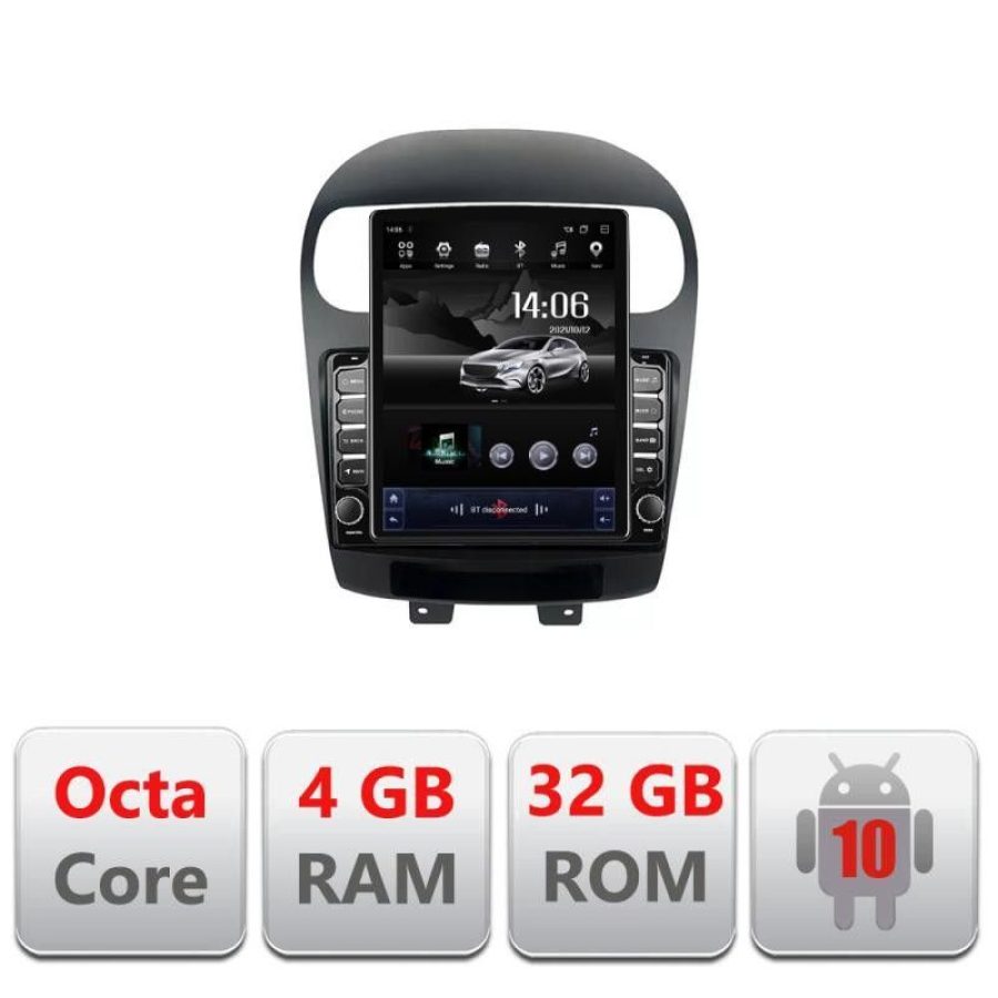 Navigatie Fiat Freemont Dodge Journey 2012-2019 Android radio gps internet Lenovo Octa Core 4+64 LTE Kit-freemont+EDT- v1 - imagine 2