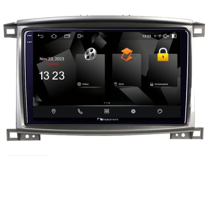 Navigatie Toyota Land Cruiser L100 2002-2008 5230-L100 Android Ecran 720P Quad Core 2+32 carplay android auto v1 - imagine 2