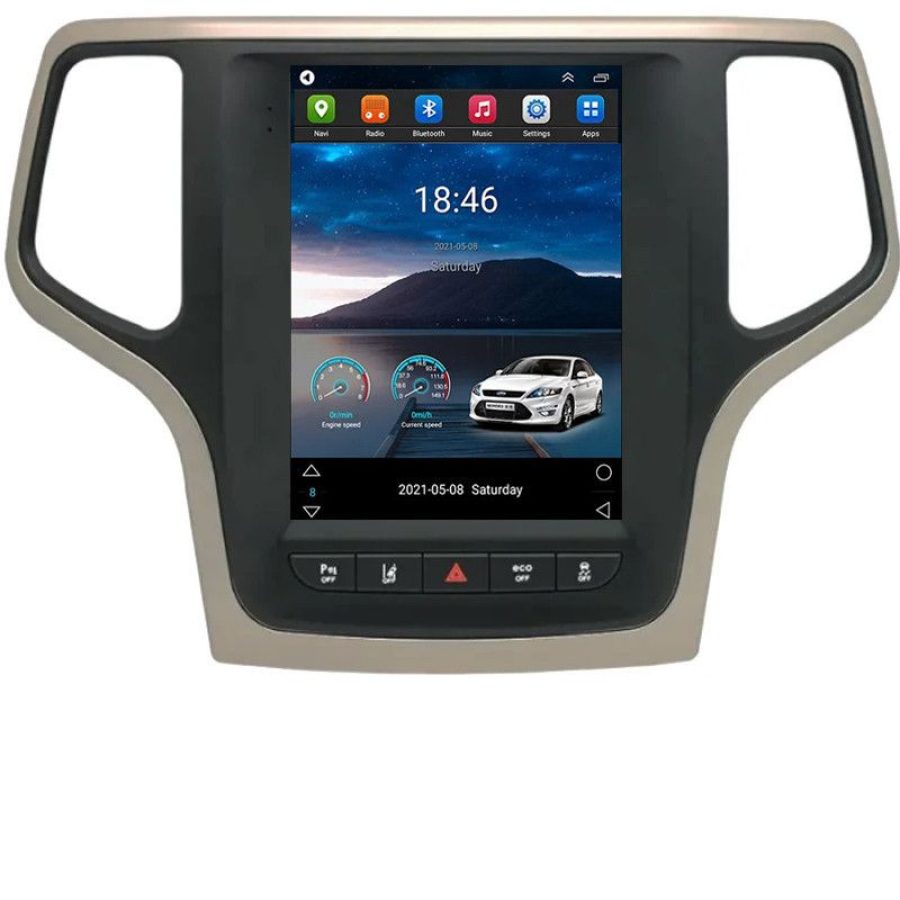 Navigatie Jeep Grand Cherokee 2014-2019, tip tesla Qled 9.7", Octacore, 4Gb RAM, 32Gb - imagine 2