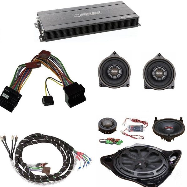 Pachet sistem audio plu&apos;n&apos;play Audio System dedicat Mercedes 690 watts
