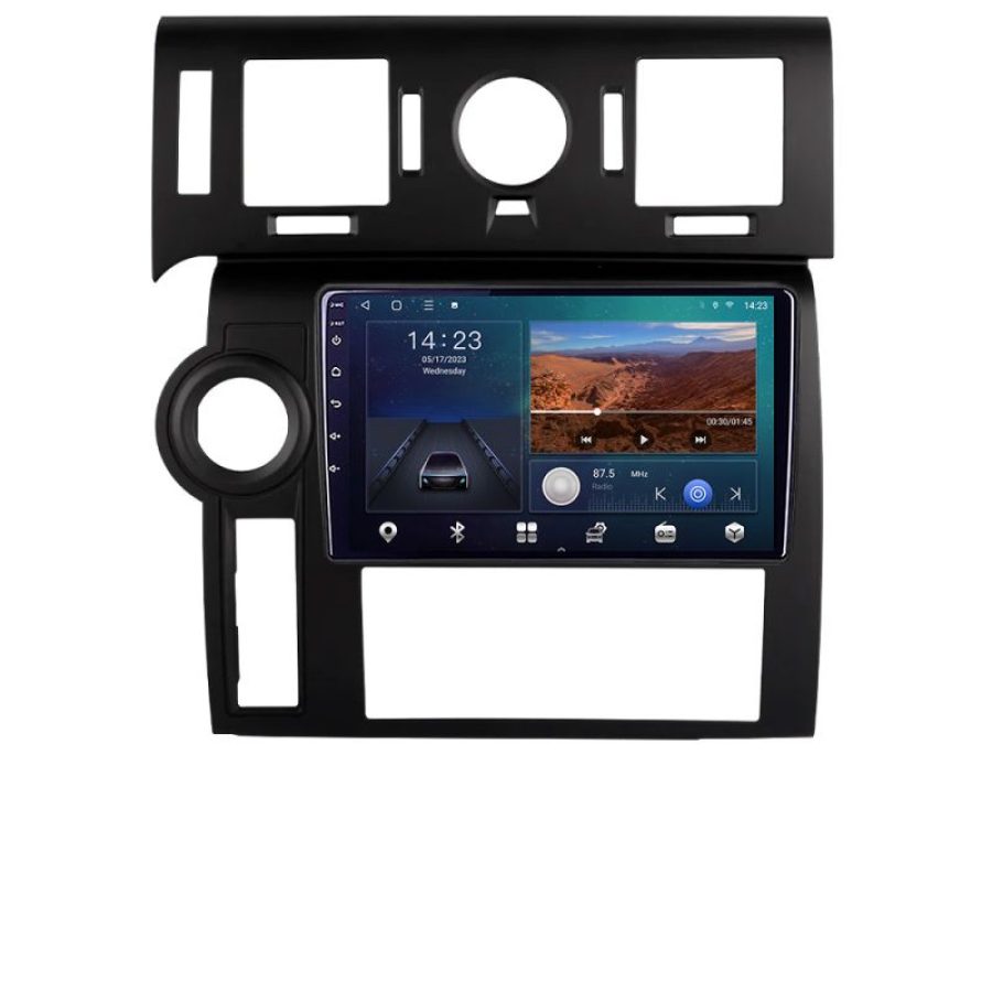 Navigatie dedicata Edonav Hummer H2 2002-2008  Android radio gps internet quad core 2+32 carplay android auto KIT-hummer2002+EDT-E309v3 - imagine 2