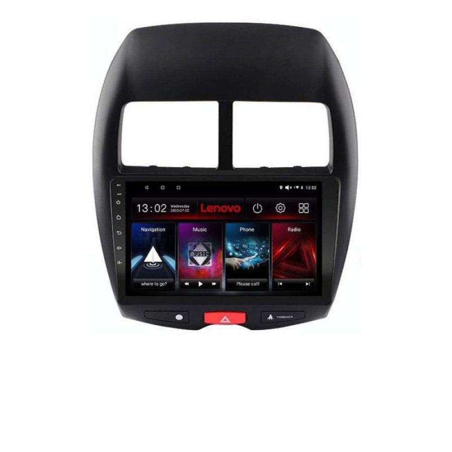 Navigatie Mistubishi ASX Lenovo Kit-026 4+64 GB Android Waze USB Navigatie Internet Youtube Radio - imagine 2