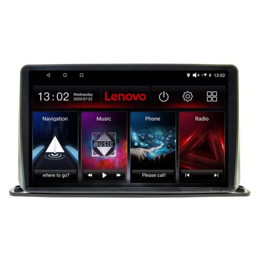 Navigatie Peugeot 301 Citroen C-Elisee Lenovo Kit-301 4+64 GB Android Waze USB Navigatie Internet Youtube Radio - imagine 2