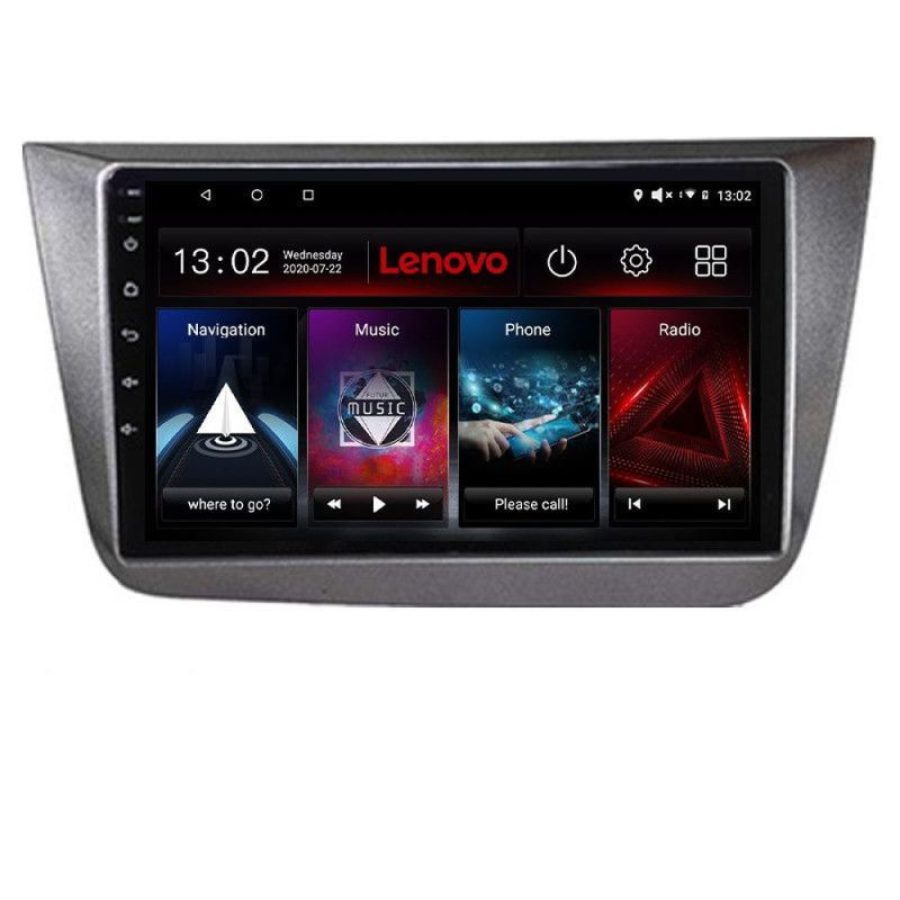 Navigatie Seat Altea 2005-2014 Android radio gps internet 4+64 Lenovo - imagine 2