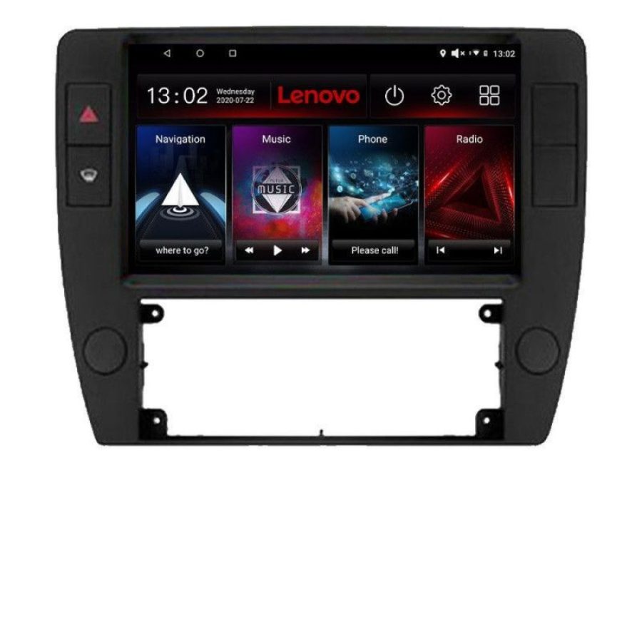 Navigatie Passat B5 1997-2004 Android radio gps internet 4+64 Lenovo - imagine 2