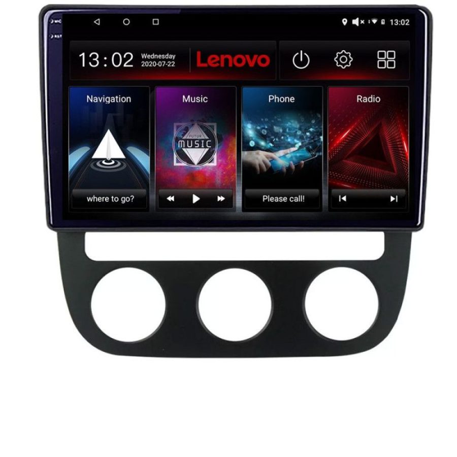 Navigatie VW Golf6 2009-2013 Lenovo Kit-GOLF6 4+64 GB Android Waze USB Navigatie Internet Youtube Radio - imagine 2
