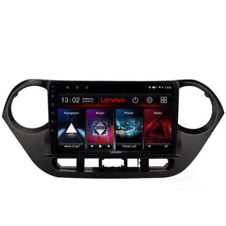Navigatie Hyundai I10 2007-2013 Android radio gps internet 4+64 Lenovo - imagine 2