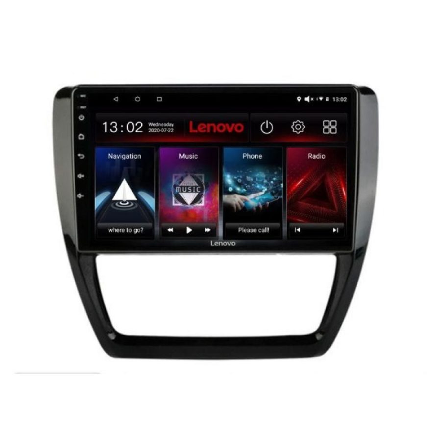 Navigatie VW Jetta 2011-2018 Lenovo Kit-JETTLenovo Kit-15 4+64 GB Android Waze USB Navigatie Internet Youtube Radio - imagine 2