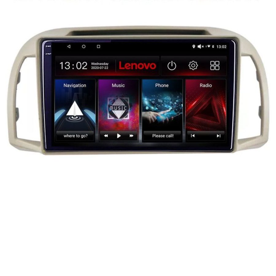 Navigatie Mini 2007-2011 4+64 GB Android Waze USB Navigatie Internet Youtube Radio Lenovo - imagine 2
