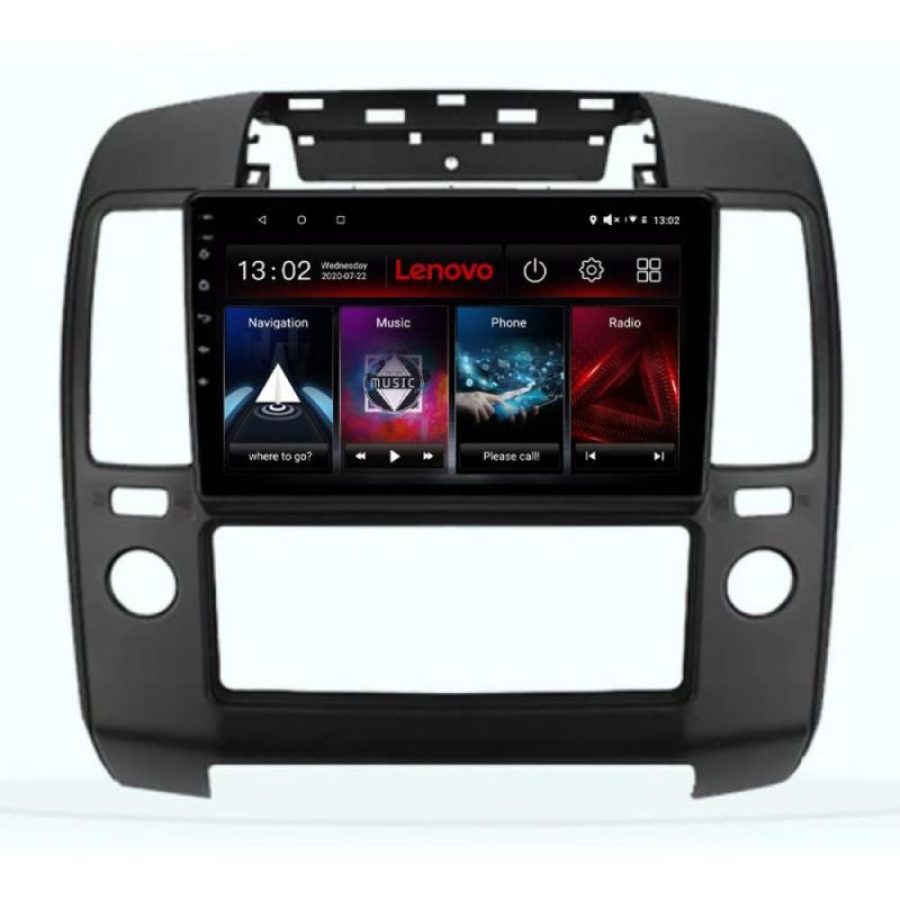 Navigatie NIssan Navara 2017- Lenovo Kit-NAVARA17 4+64 GB Android Waze USB Navigatie Internet Youtube Radio - imagine 2