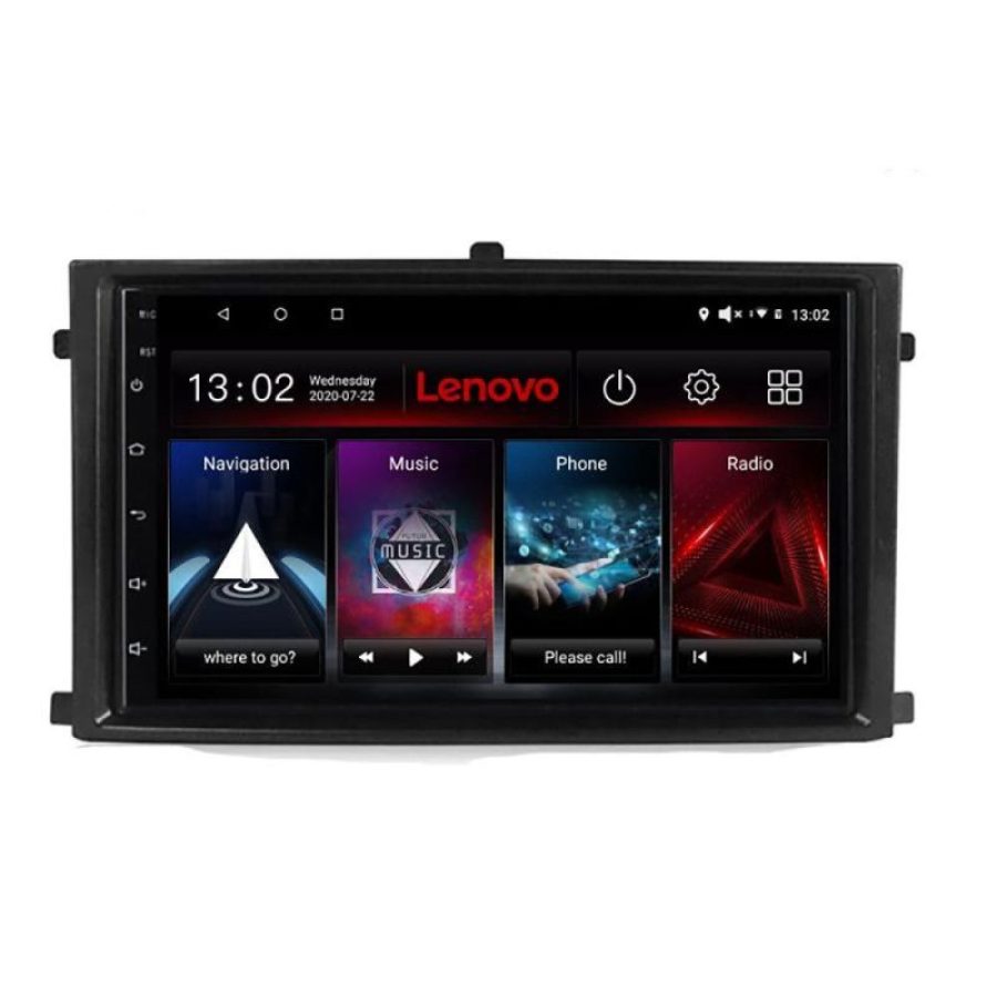Navigatie Rexton 2019- Lenovo Kit-REXTON 4+64 GB Android Waze USB Navigatie Internet Youtube Radio - imagine 2