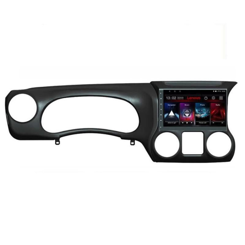 Navigatie Jeep Wrangler 2011-2014 Lenovo Kit-WR 4+64 GB Android Waze USB Navigatie Internet Youtube Radio - imagine 2