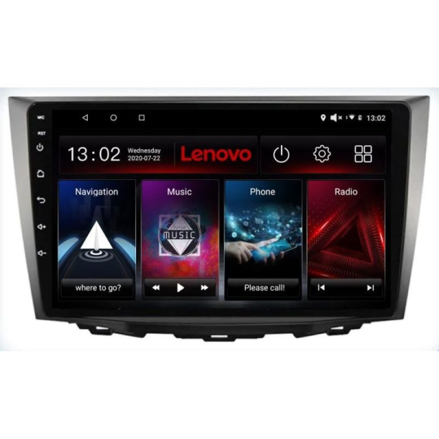 Navigatie Renault Koleos 2009-2016 Lenovo Kit-KOLEOS 8 core 6+128 GB Android Waze USB Navigatie Internet Youtube Radio - imagine 2
