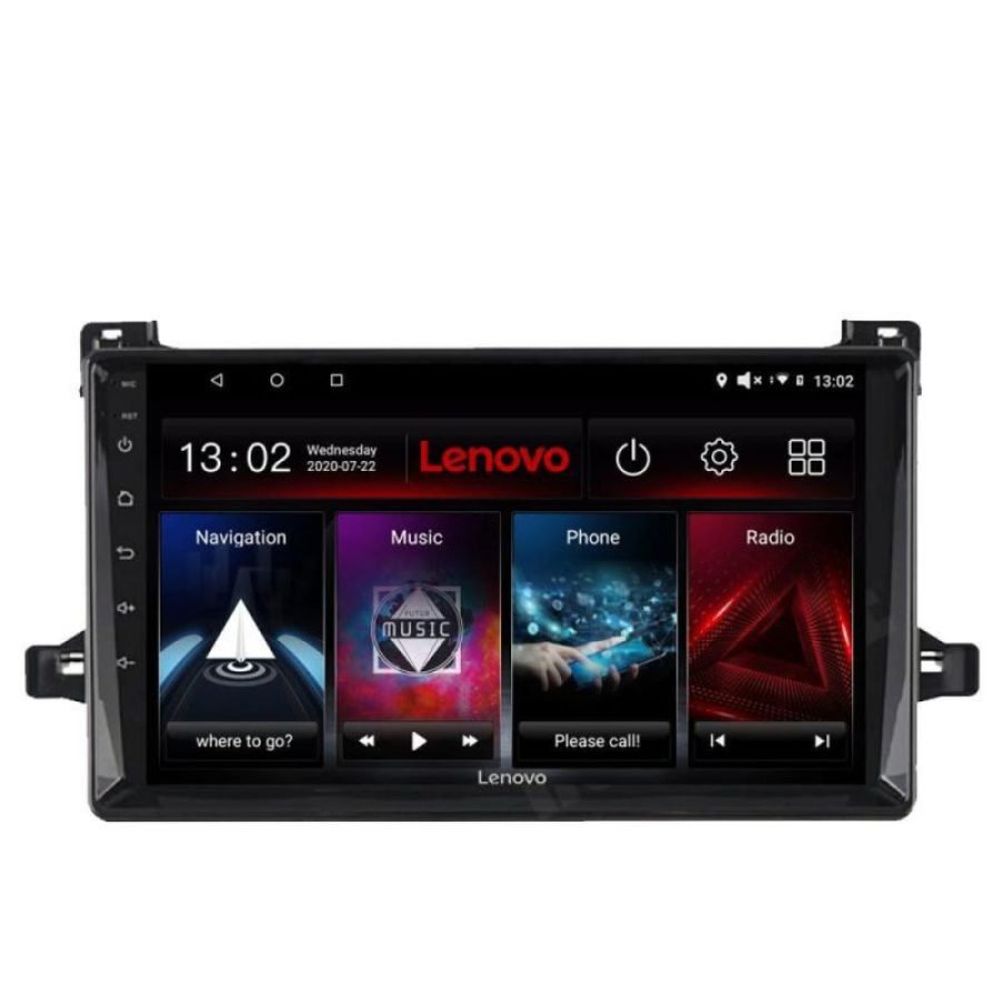 Navigatie yundai Veloster Android radio gps internet 8 core 6+128 Lenovo - imagine 2