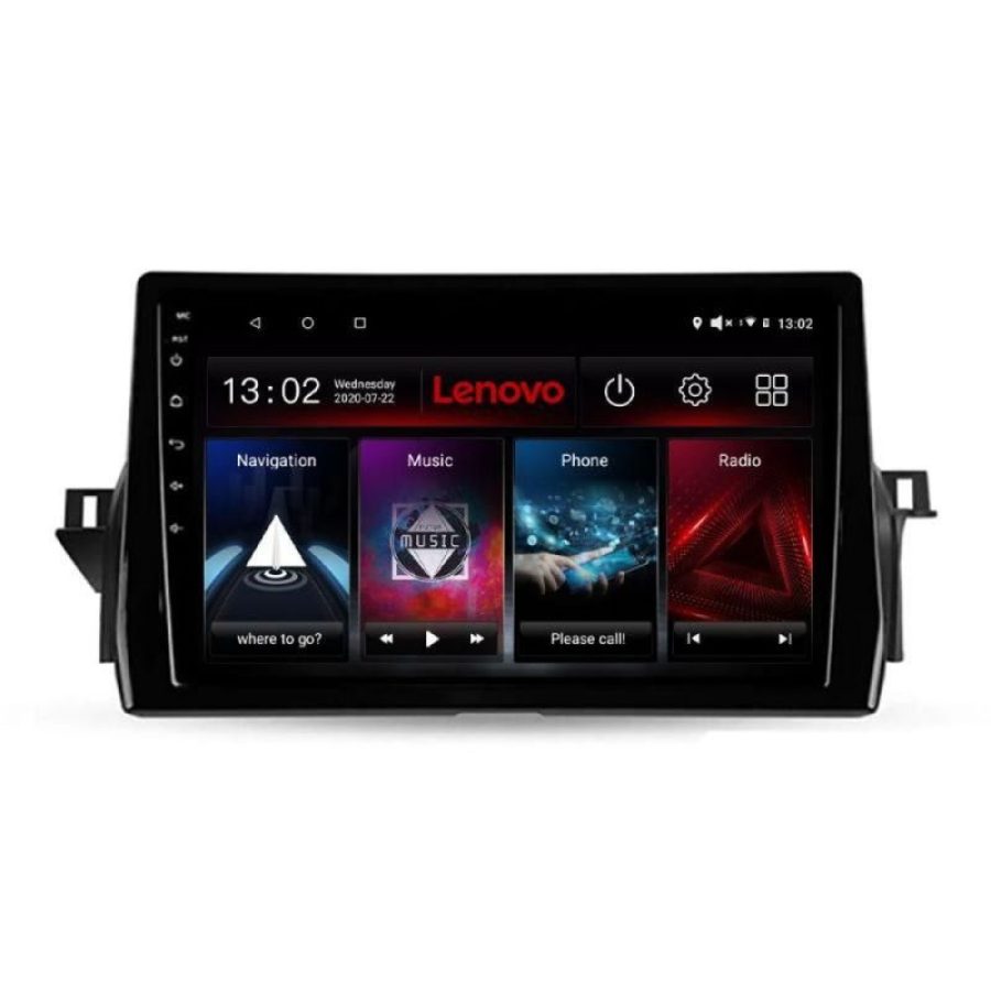 Navigatie Toyota Camry 2021- Lenovo Kit-camry2021 8 core QLED 2K 4+64 360 Android Waze USB Navigatie Internet Youtube Radio - imagine 2